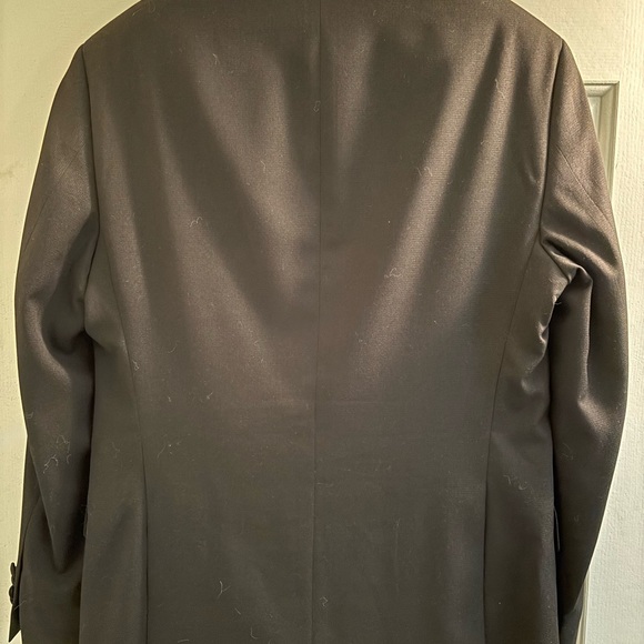Kenneth Cole Reaction Men's Full Black Tuxedo sz 36 Slim Worn Once Pants Jacket - Picture 9 of 16
